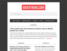 Tablet Screenshot of nicktyrone.com